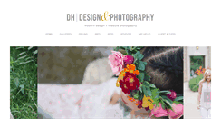 Desktop Screenshot of dhdesignphotography.com